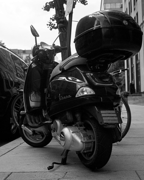 Whoever thought a Vespa could look Bad-ass?