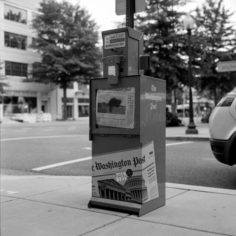 Everyday Objects- Washington Post Paper Box