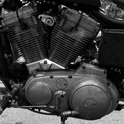 Old Harley Motor