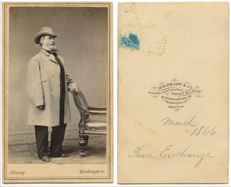 Gentleman, March 1866, Mathew Brady Studio, Washington DC