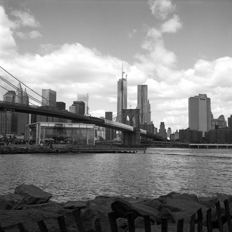 Brooklyn Bridge and Manhattan Skyline