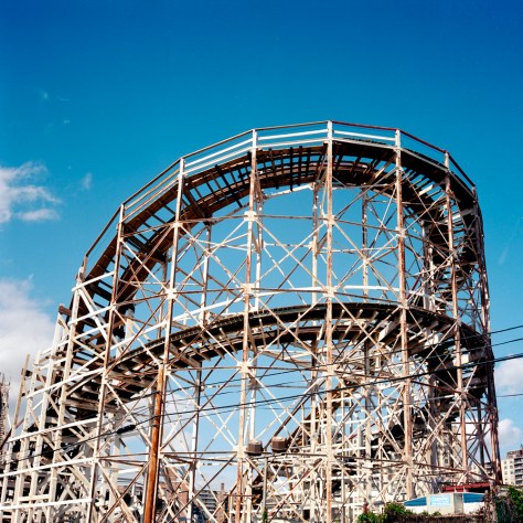 End View, The Cyclone, Coney Island