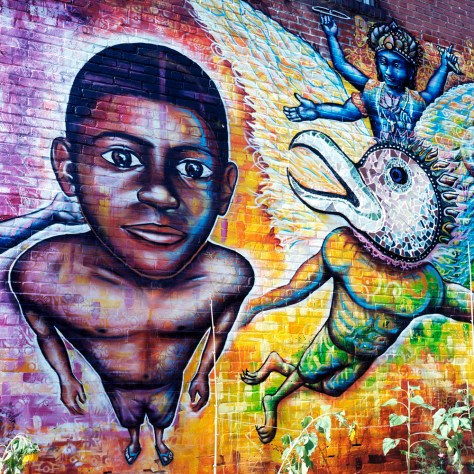 Black Boy, Garuda, Color