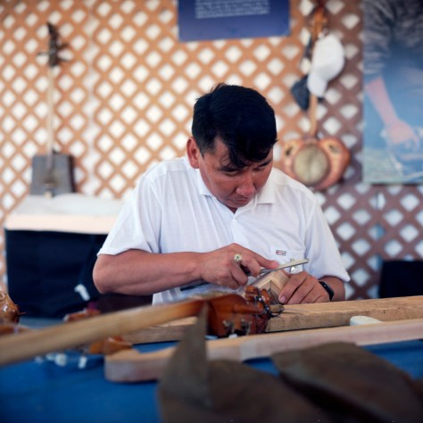 Tuvan Instrument Maker