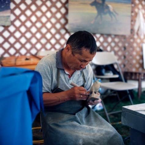 Tuvan Stone-carver