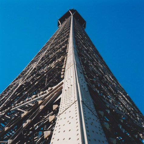 Eiffel Tower, Blue Sky
