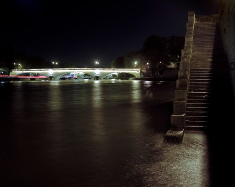 Pont Louis Phillippe, Steps, Night