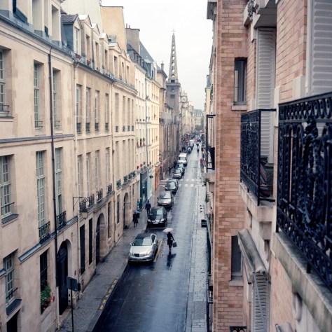 Rue St. Louis in the Rain