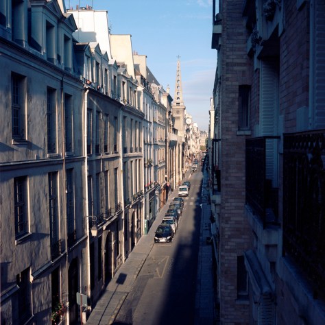 Rue St. Louis in the Sun
