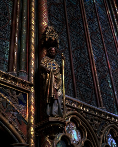Saint Statue, Ste. Chapelle