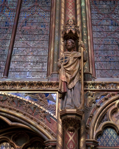 Saint Statue, Ste. Chapelle