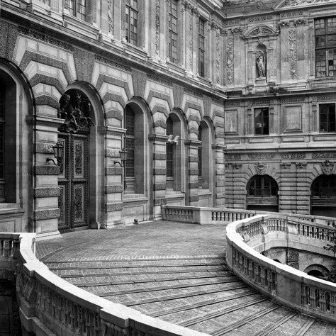 Courtyard, Louvre