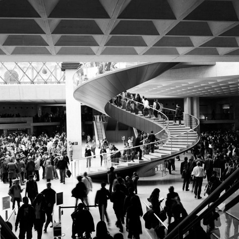 Spiral Stair, Louvre Entrance