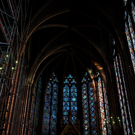 Windows, Ceiling Vaults, Ste. Chapelle Altar