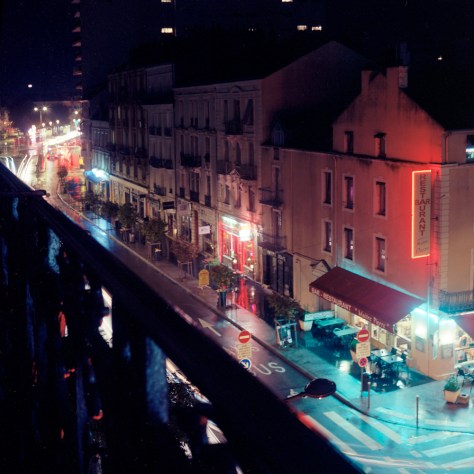 Avenue Jean Jaures, Night