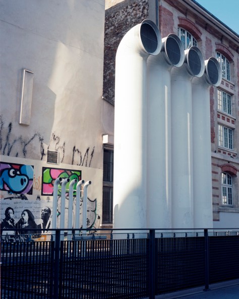Exhaust Stacks, Pompidou Centre