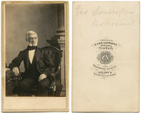 George Bancroft, by Brady