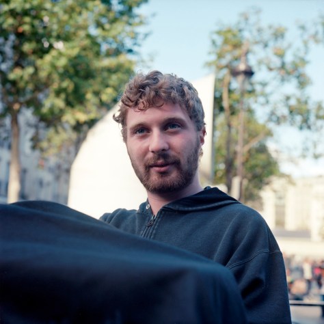 Hans, at the Pompidou Centre