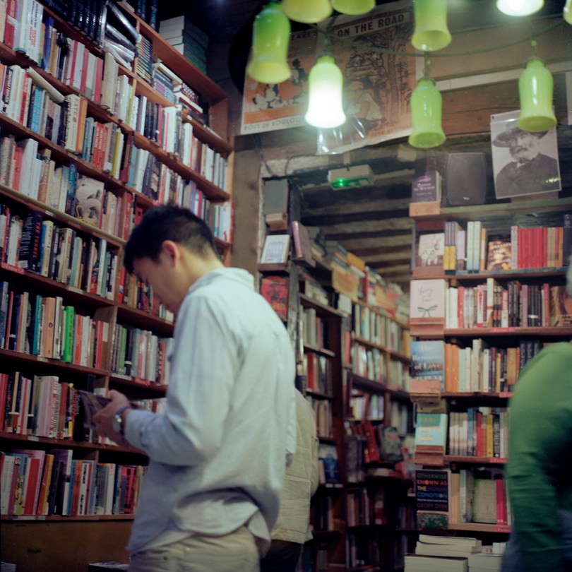 Interior, Shakespeare & Co. Bookstore