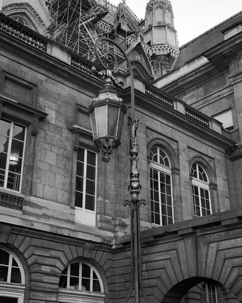 Lantern, Courtyard, Palais de Justice