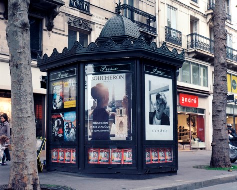 Newsstand, Boulevard St. Michel, Paris