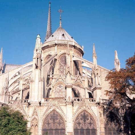 Notre Dame, Rear