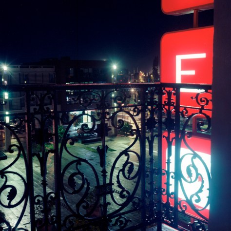 Balcony Rail, Plaza, Hotel St. Georges