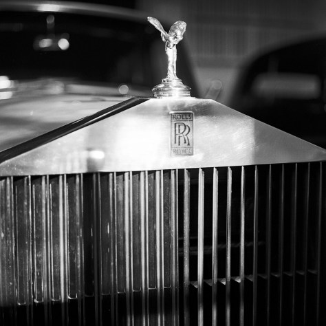 Mrs. Dupont's Rolls Royce Grille