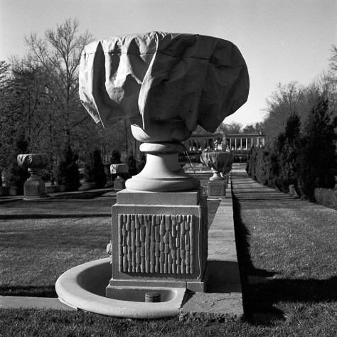 Urn, Prepared for Winter, Nemours