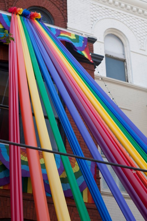 Rainbow Streamers, 17th Street