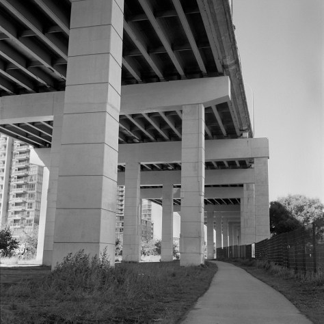 Below The Gardiner Expressway