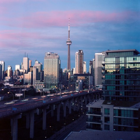 Dawn, Toronto Skyline