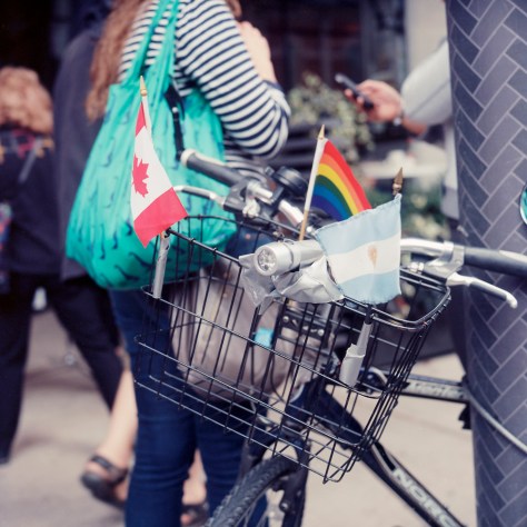 Three Flags, Bike Basket
