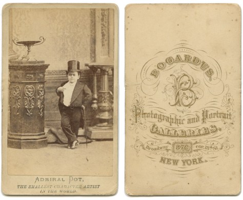 Admiral Dot, by Bogardus