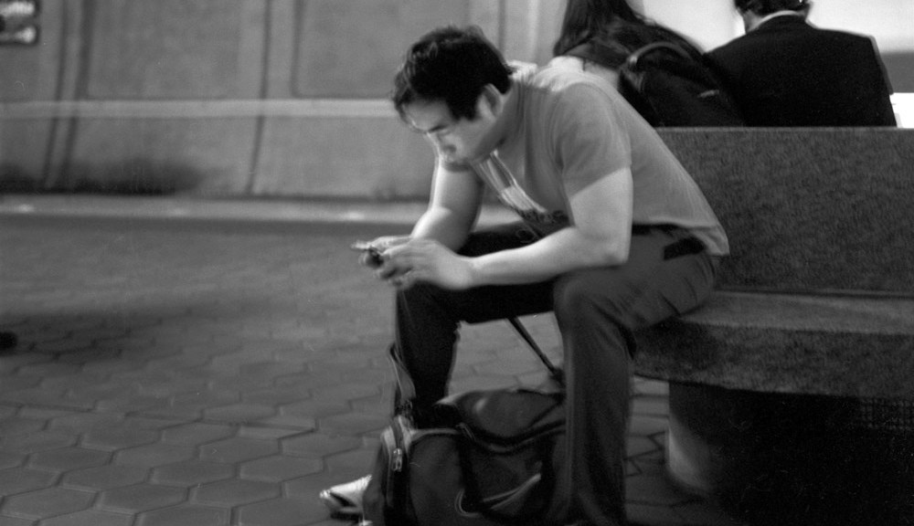 Waiting With Phone