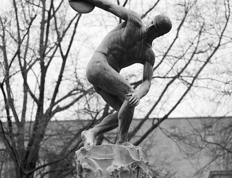 Discus Thrower, Kelley Park