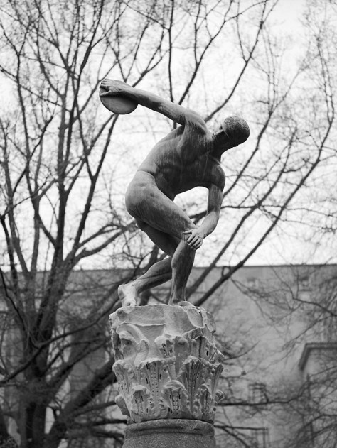 Discus Thrower, Kelley Park
