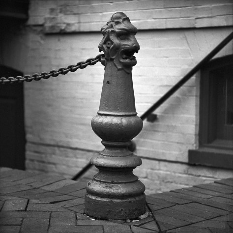 Lion-Head Bollard