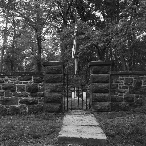 Balls Bluff Cemetery Gate