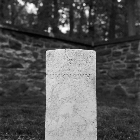 Balls Bluff Unknown Headstone