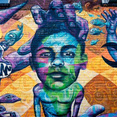 Black Boy, Garuda (Detail)