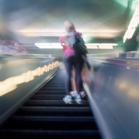 View, Up the Escalator