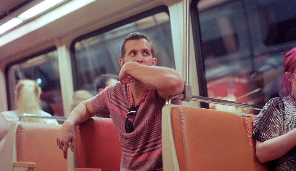 Waiting For His Stop