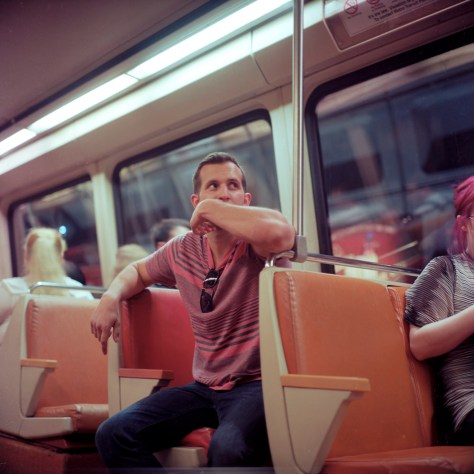 Waiting For His Stop