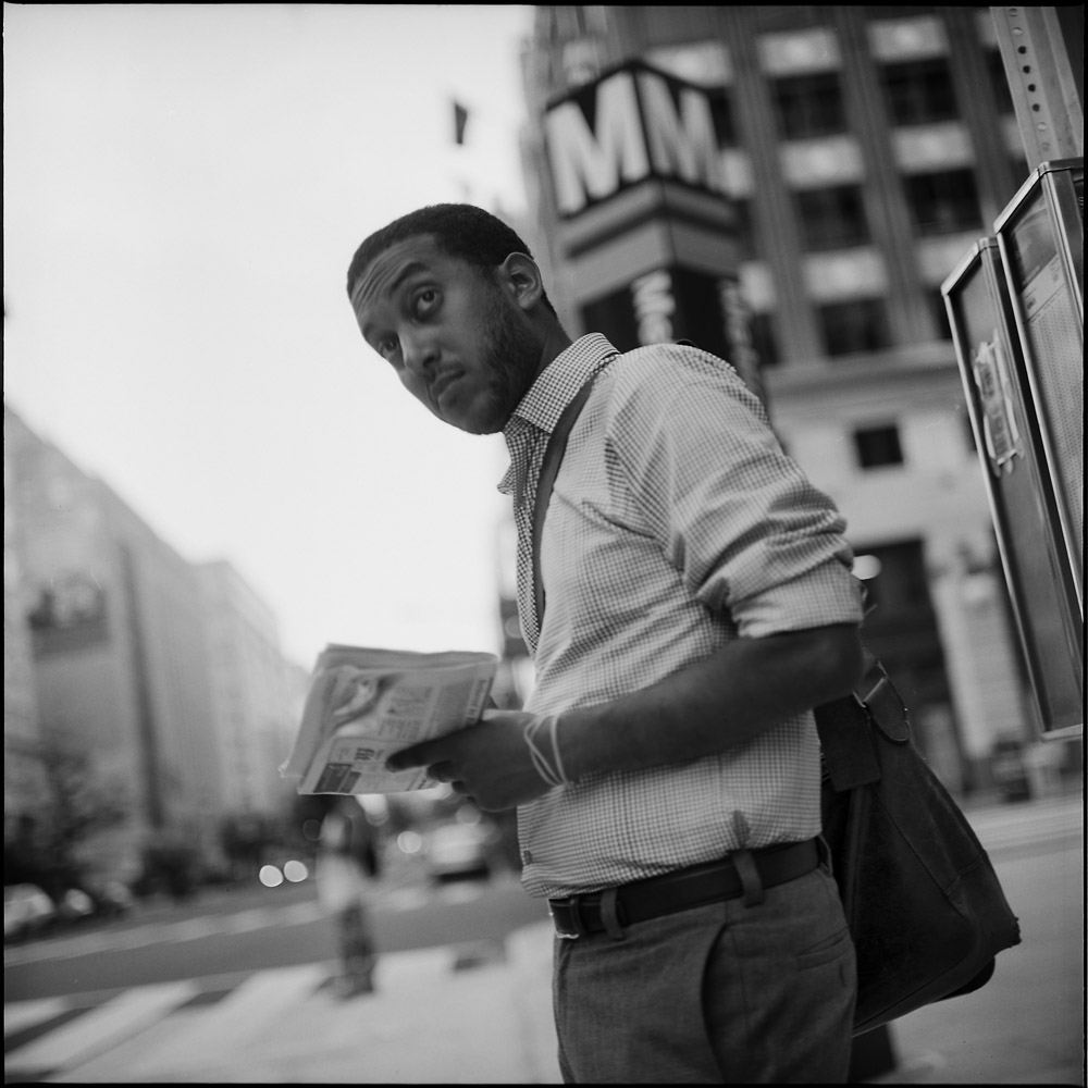 At Metro Center Bus Stop