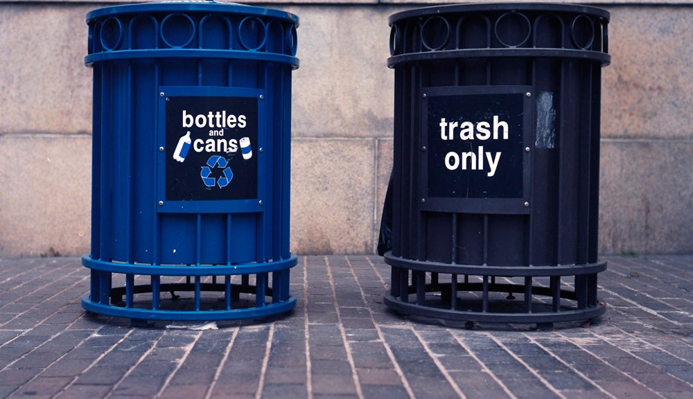 Bottles, Cans, Trash