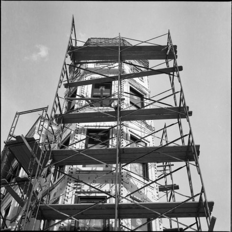 Turret, Scaffold