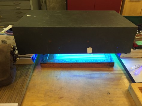 Grace Taylor's Old UV Unit in Action