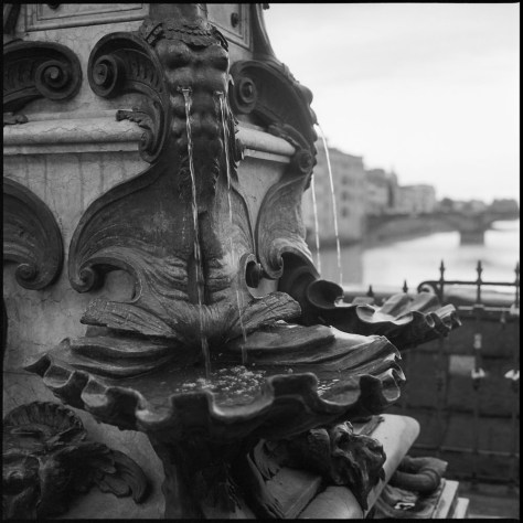 Cellini Fountain, Ponte Vecchio, Florence