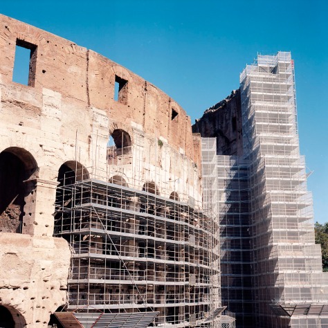 Colosseum Scaffold Rear
